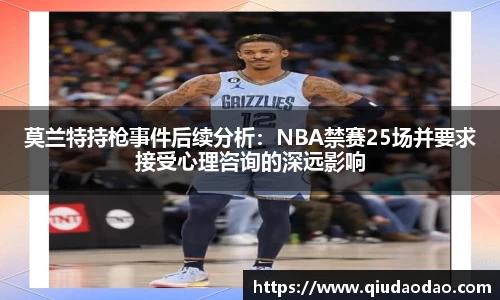 莫兰特持枪事件后续分析：NBA禁赛25场并要求接受心理咨询的深远影响